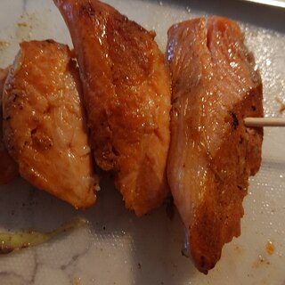 鮭のピリ辛ケチャップ炒め
